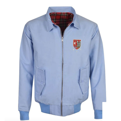 Retro Bristol Rugby 1980s Embroidered Classic Harrington Jacket