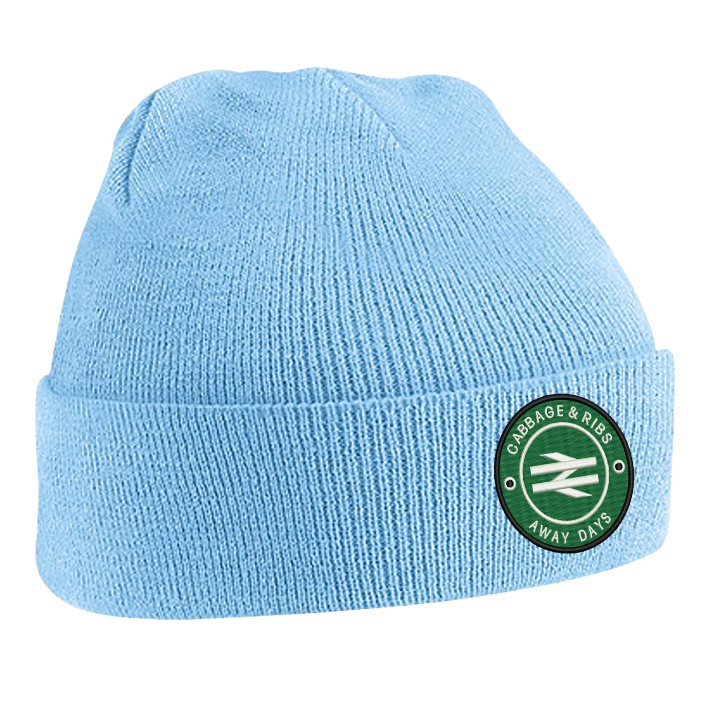 Cabbage & Ribs Away Days Embroidered Beanie Hat