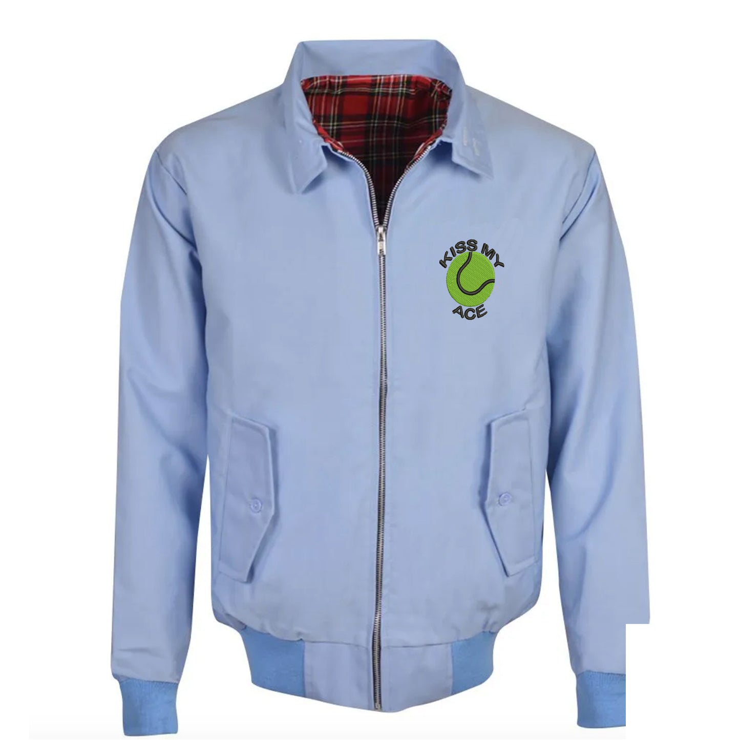 Kiss My Ace Classic Harrington Jacket