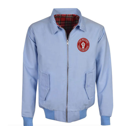 The Millers Keep The Faith Embroidered Classic Harrington Jacket