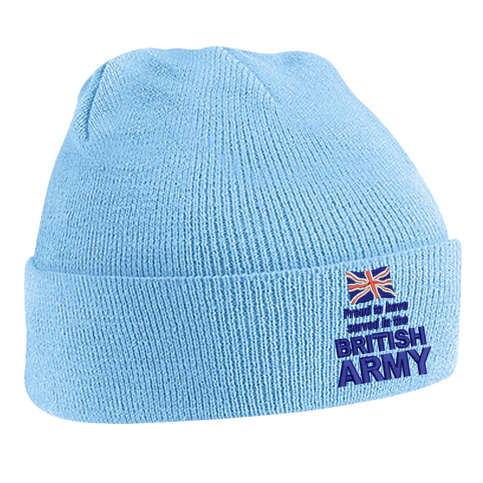 Proud to Have Served in The British Army Beanie Hat