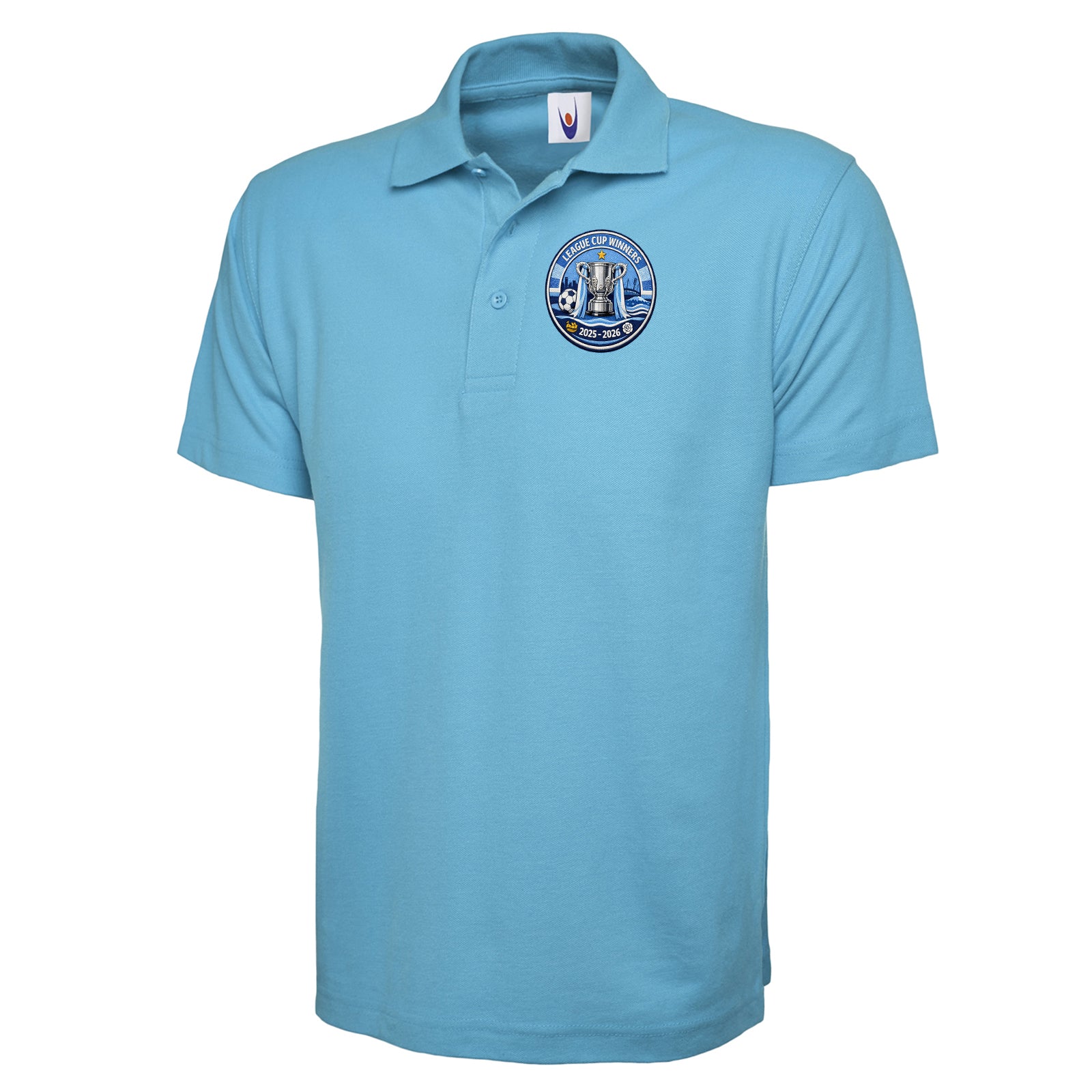 Man City League Cup Winners 2026 Polo Shirt