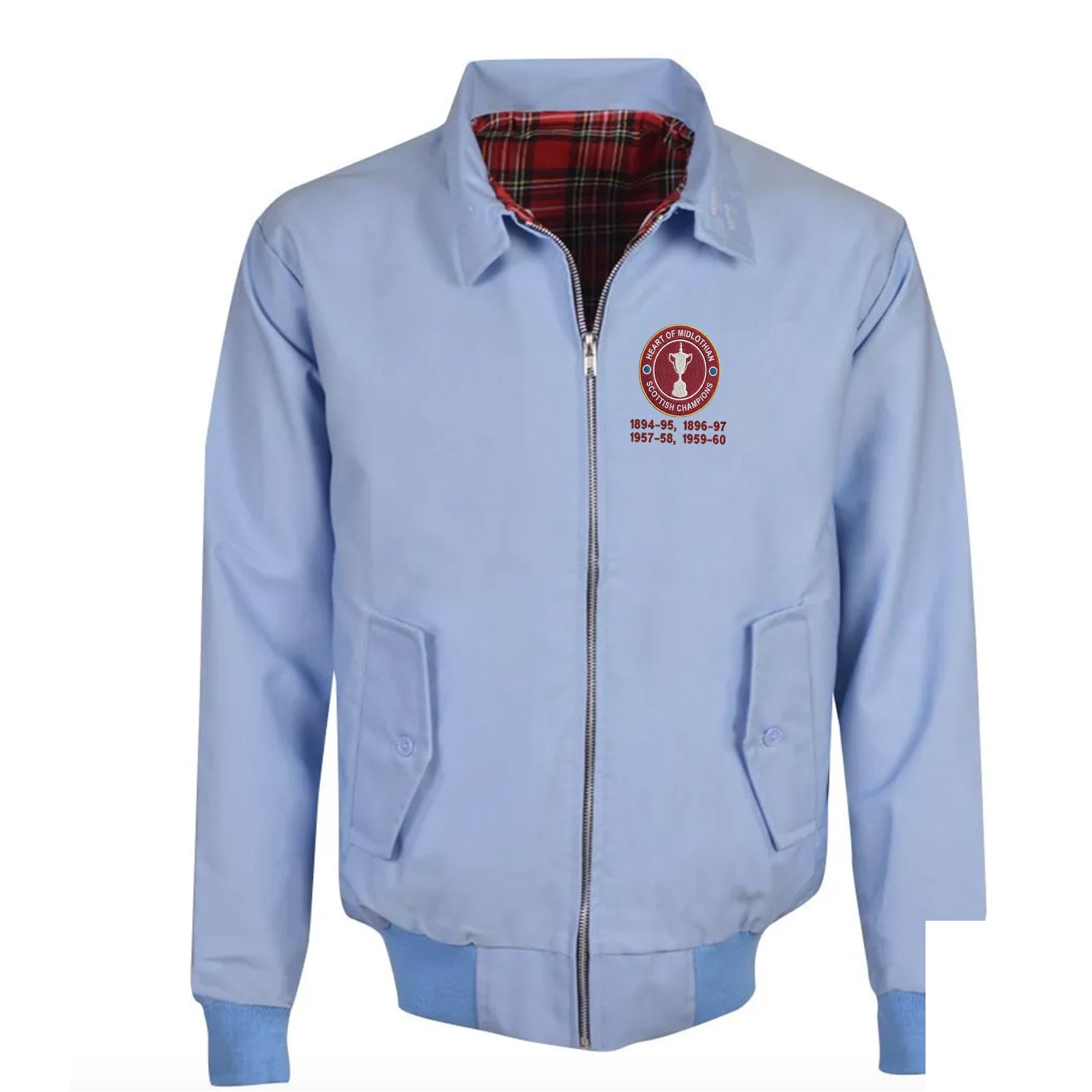 Hearts Scottish Champions Football Jacket Mens