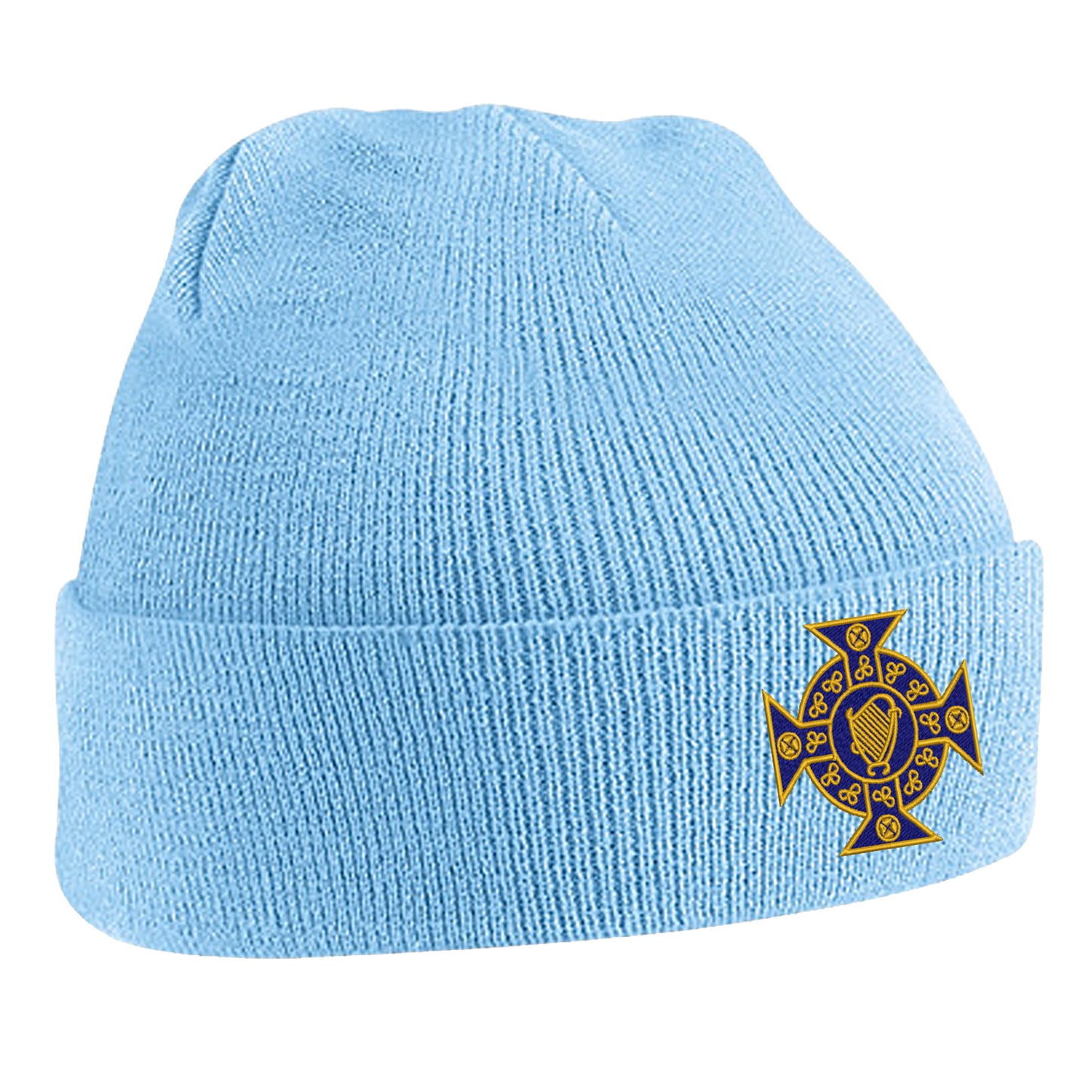 Retro Northern Ireland 1882 Embroidered Beanie Hat