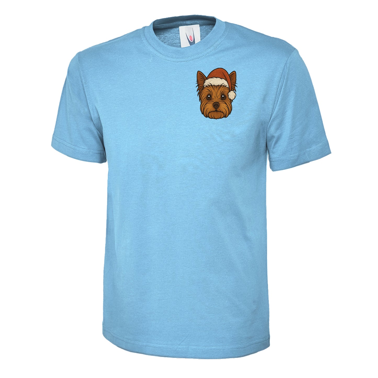 Childs Yorkshire Terrier Christmas Shirt 