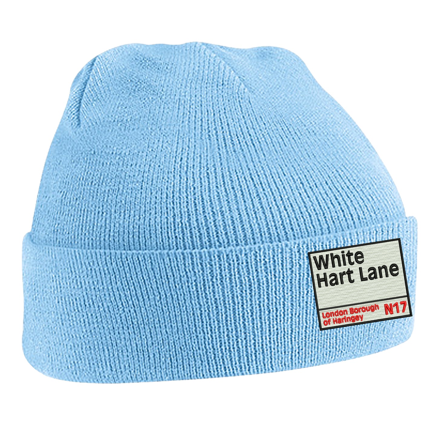 Retro White Hart Lane Beanie Hat
