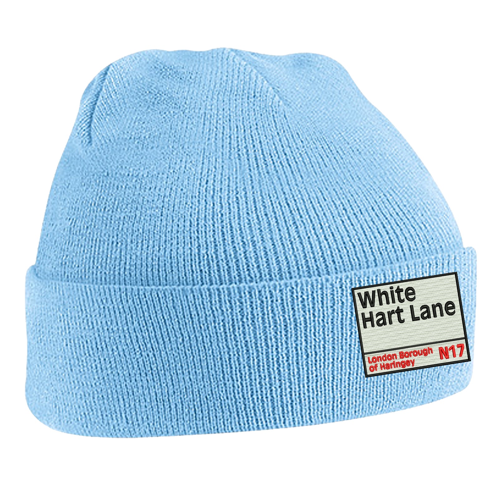 Retro White Hart Lane Beanie Hat