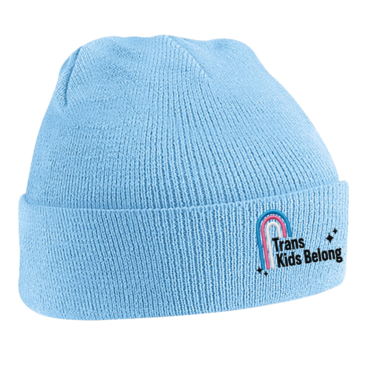 Trans Kids Belong Beanie Hat