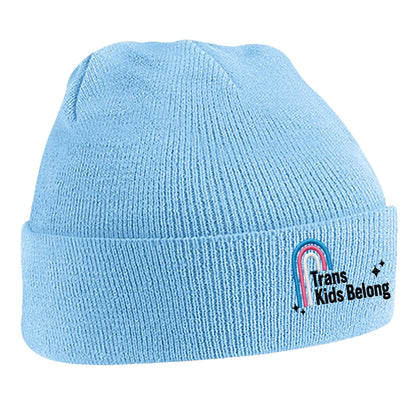 Trans Kids Belong Beanie Hat