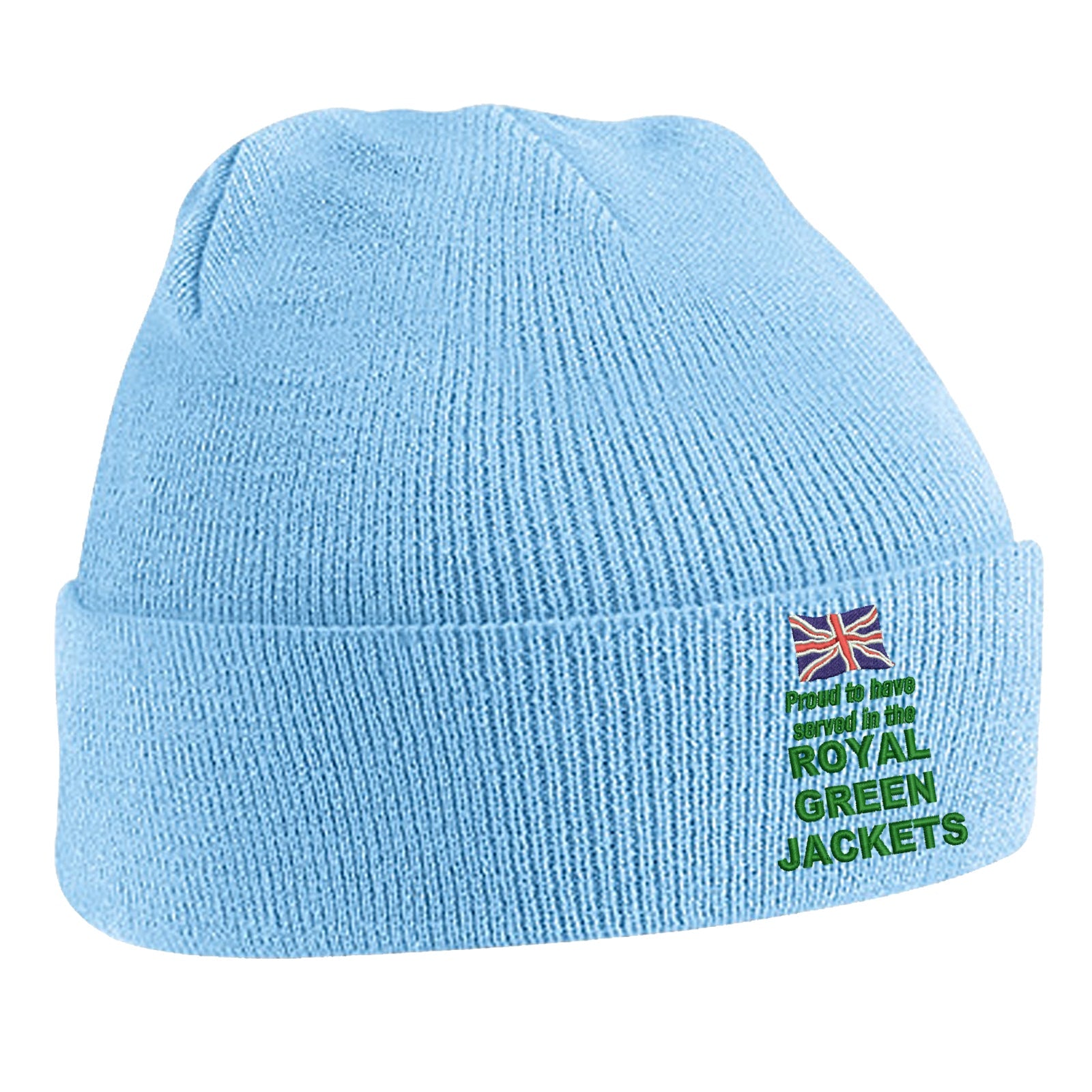 Proud to Have Served in The Royal Green Jackets Beanie Hat