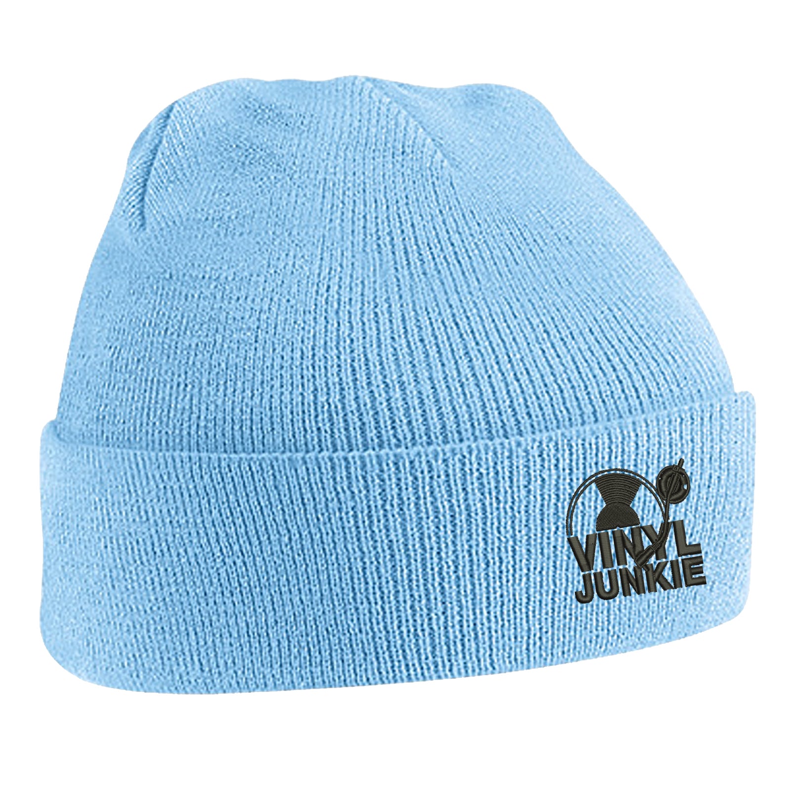 Vinyl Junkie Beanie Hat