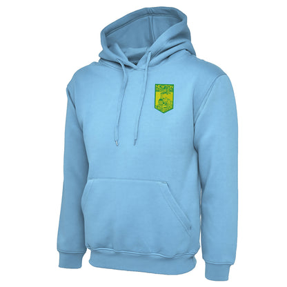 Retro Newton Heath LYR Embroidered Classic Hoodie