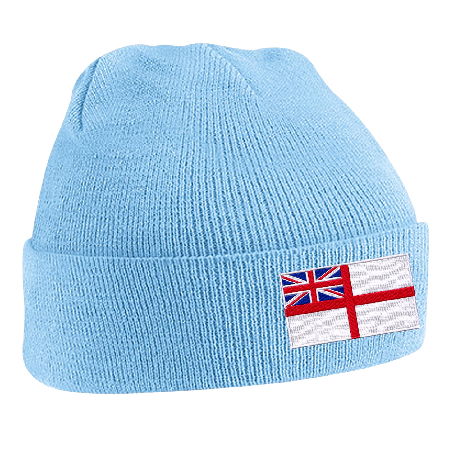 Royal Navy White Ensign Flag Beanie Hat