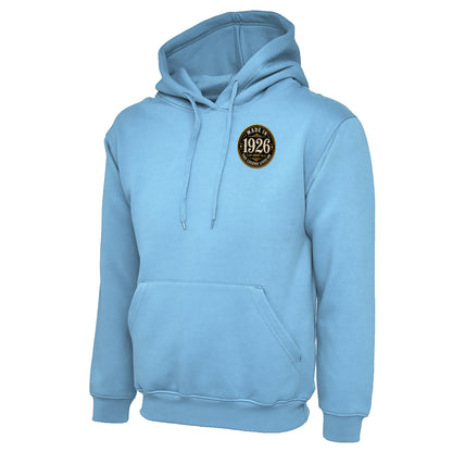 Made in 1926 Birthday Hoodie