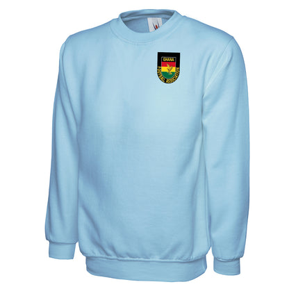 Retro Ghana 1966 Embroidered Classic Sweatshirt