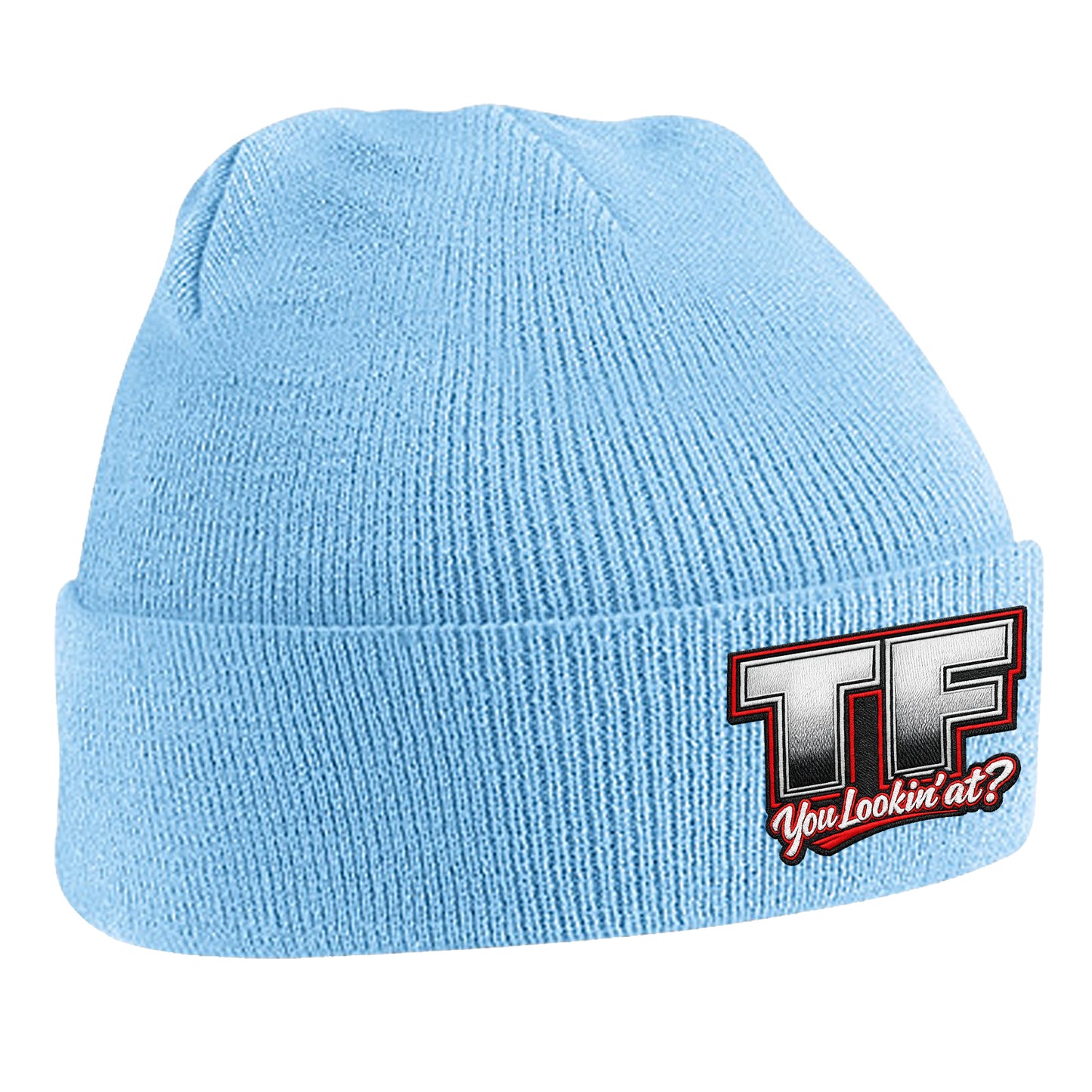 TF You Lookin’ at Beanie Hat