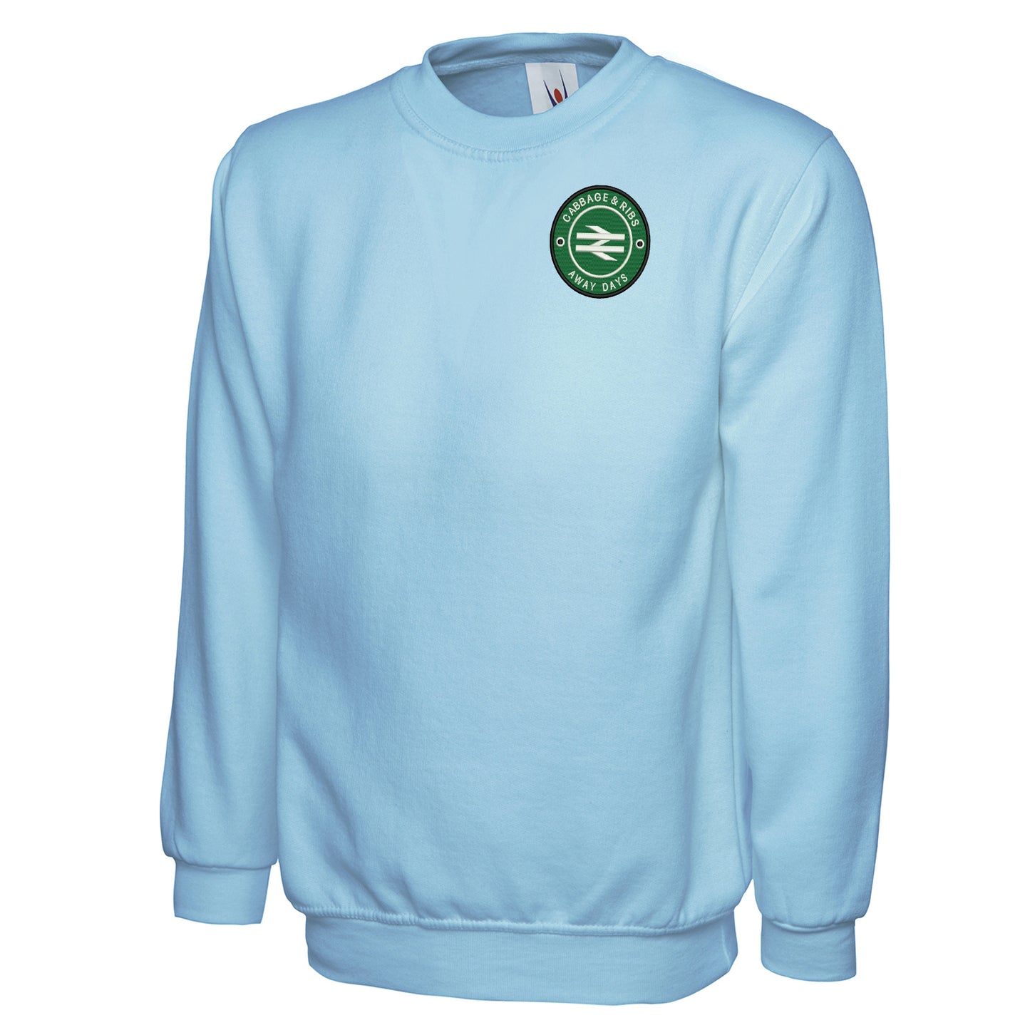 Cabbage & Ribs Away Days Embroidered Classic Sweatshirt