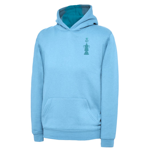 Retro Coventry FA Cup Winners Embroidered Children's Hoodie