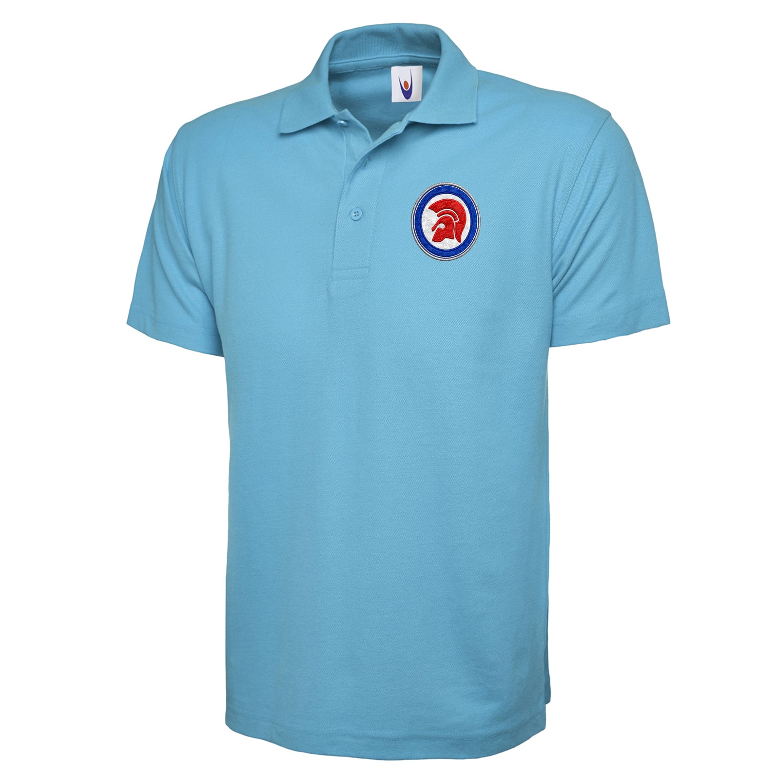 Trojan Helmet Roundel Classic Polo Shirt