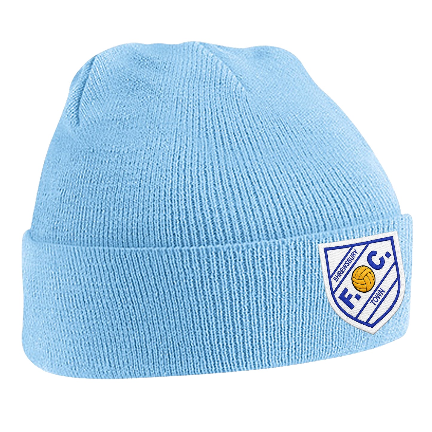 Old School Shrewsbury Town Football Beanie Hat 