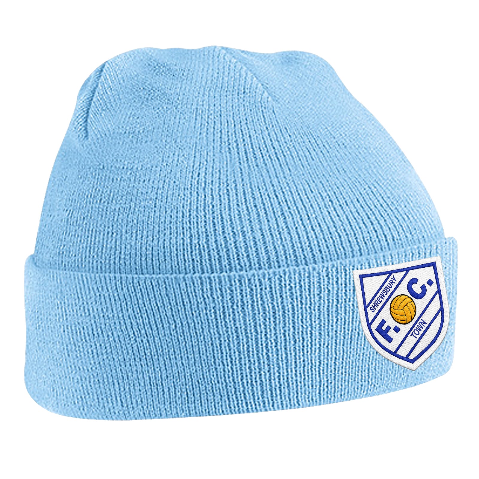 Old School Shrewsbury Town Football Beanie Hat 