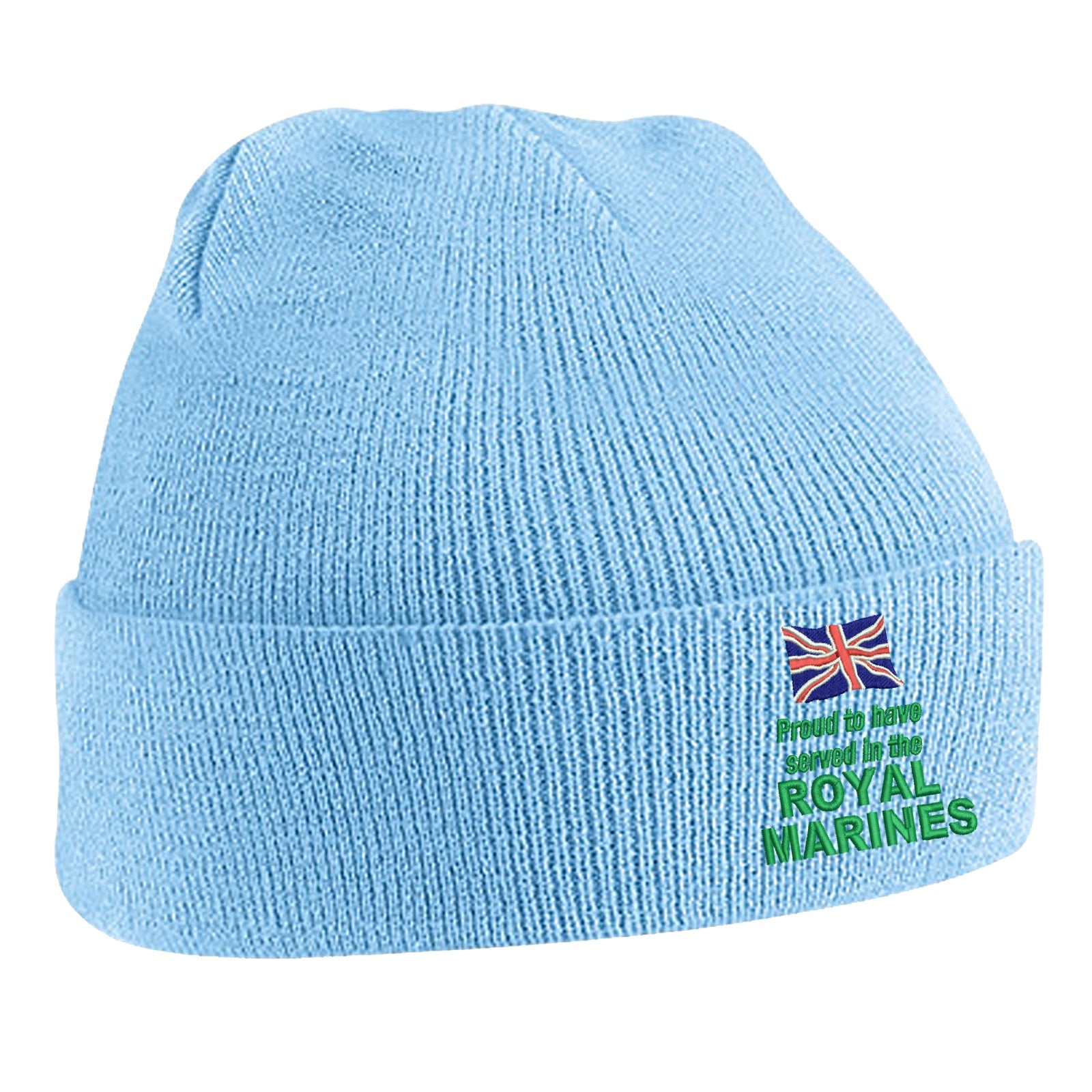 Proud to Have Served in The Royal Marines Beanie Hat