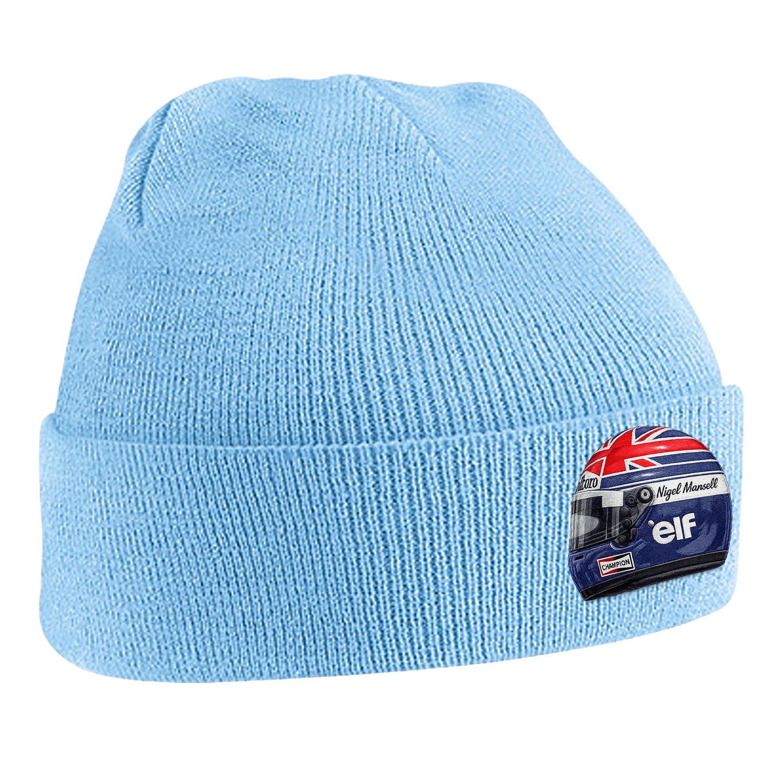Nigel Mansell World Champion 1992 Beanie Hat