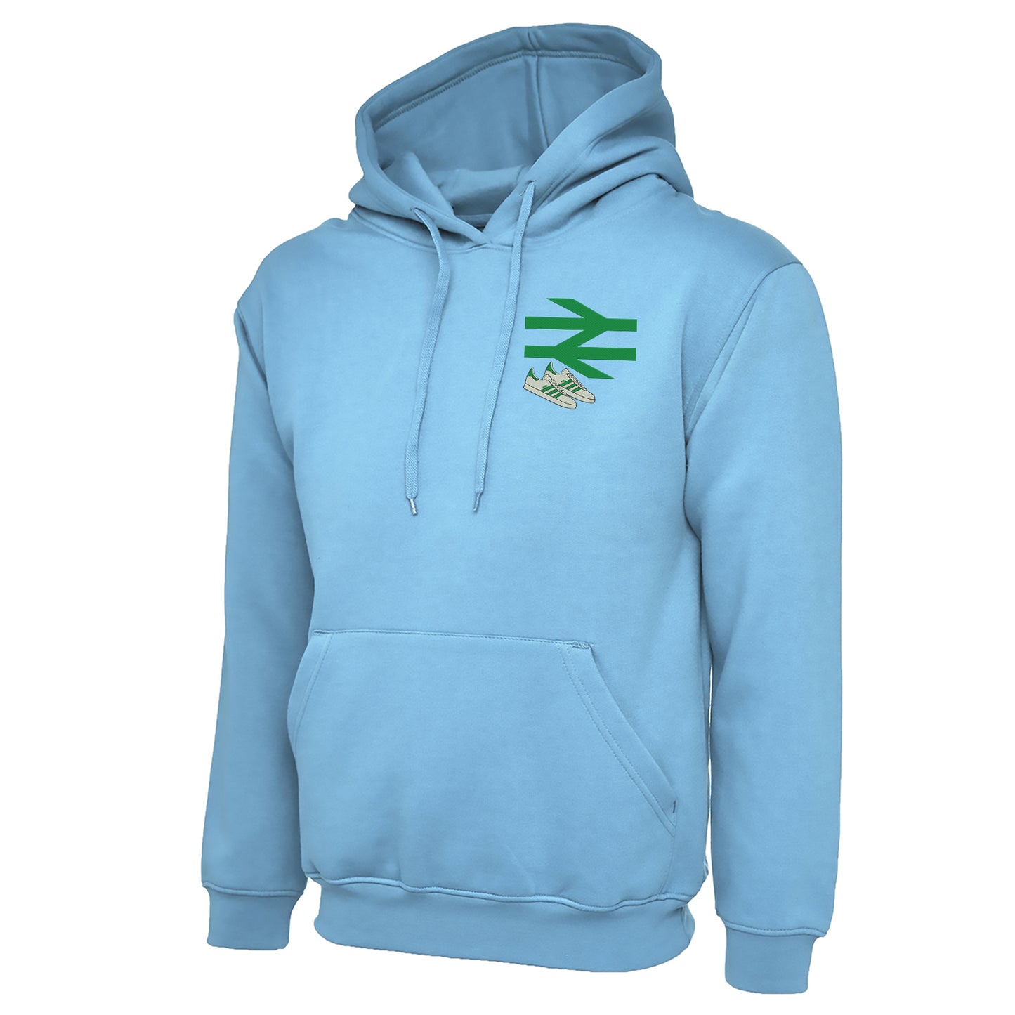 Celtic Fans Embroidered Hoodie