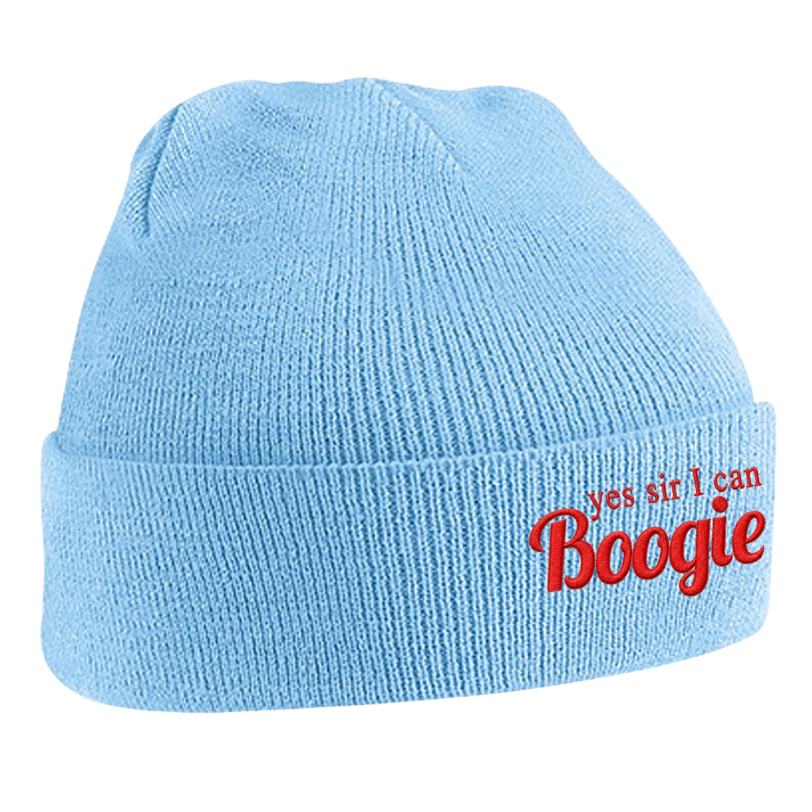 Yes Sir I Can Boogie Retro 70s 80s Disco Dancing Beanie Hat