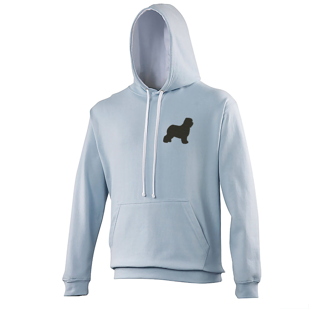 Old English Sheepdog Contrast Hoodie
