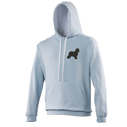 Old English Sheepdog Contrast Hoodie