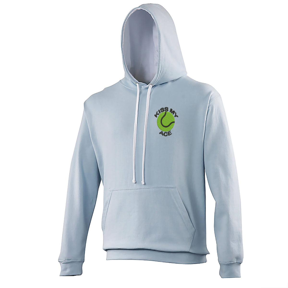 Kiss My Ace Contrast Hoodie