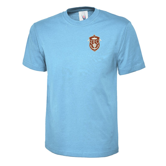 Retro Thames Ironworks FC Embroidered Children's T-Shirt