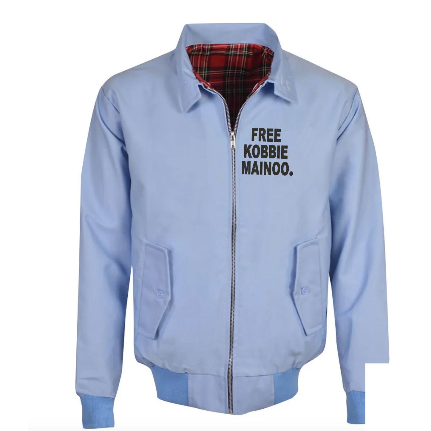 Free Kobbie Mainoo Embroidered Classic Harrington Jacket