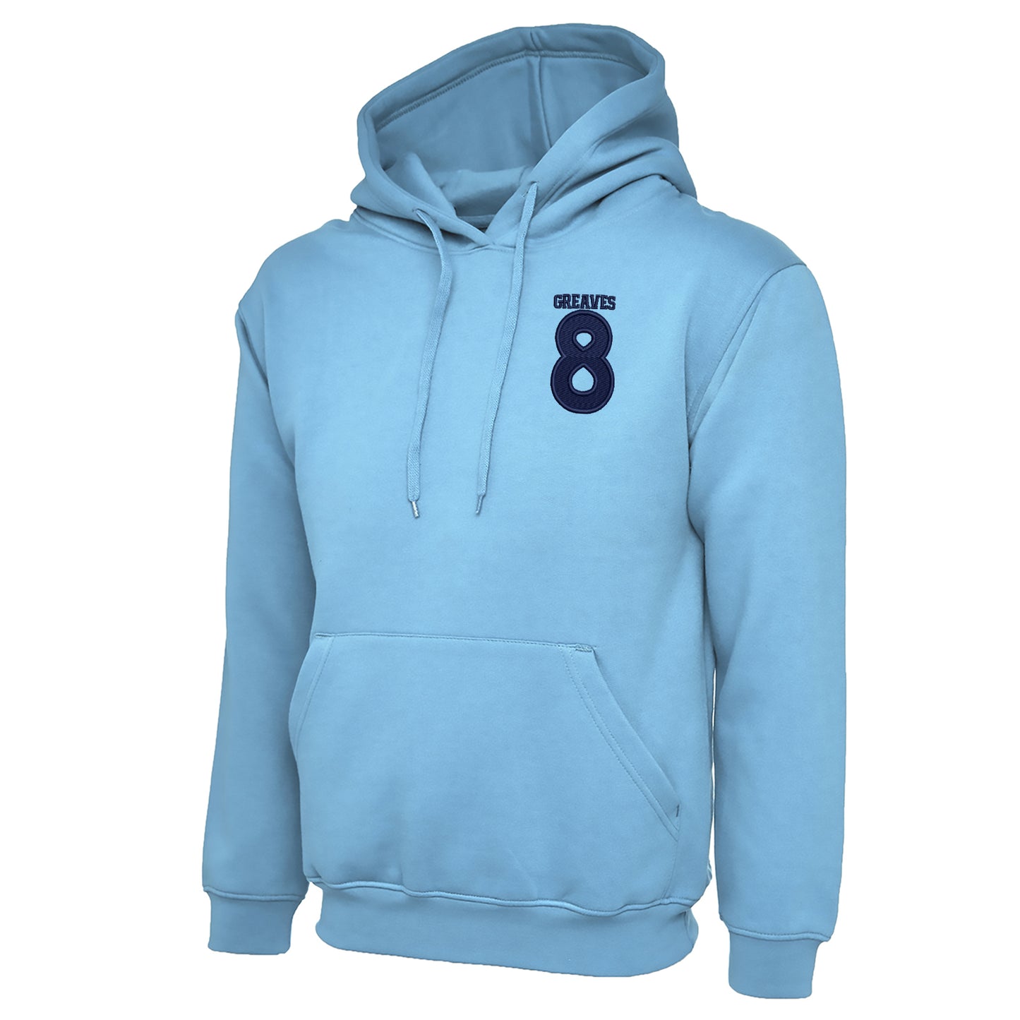 Greaves 8 Embroidered Classic Hoodie