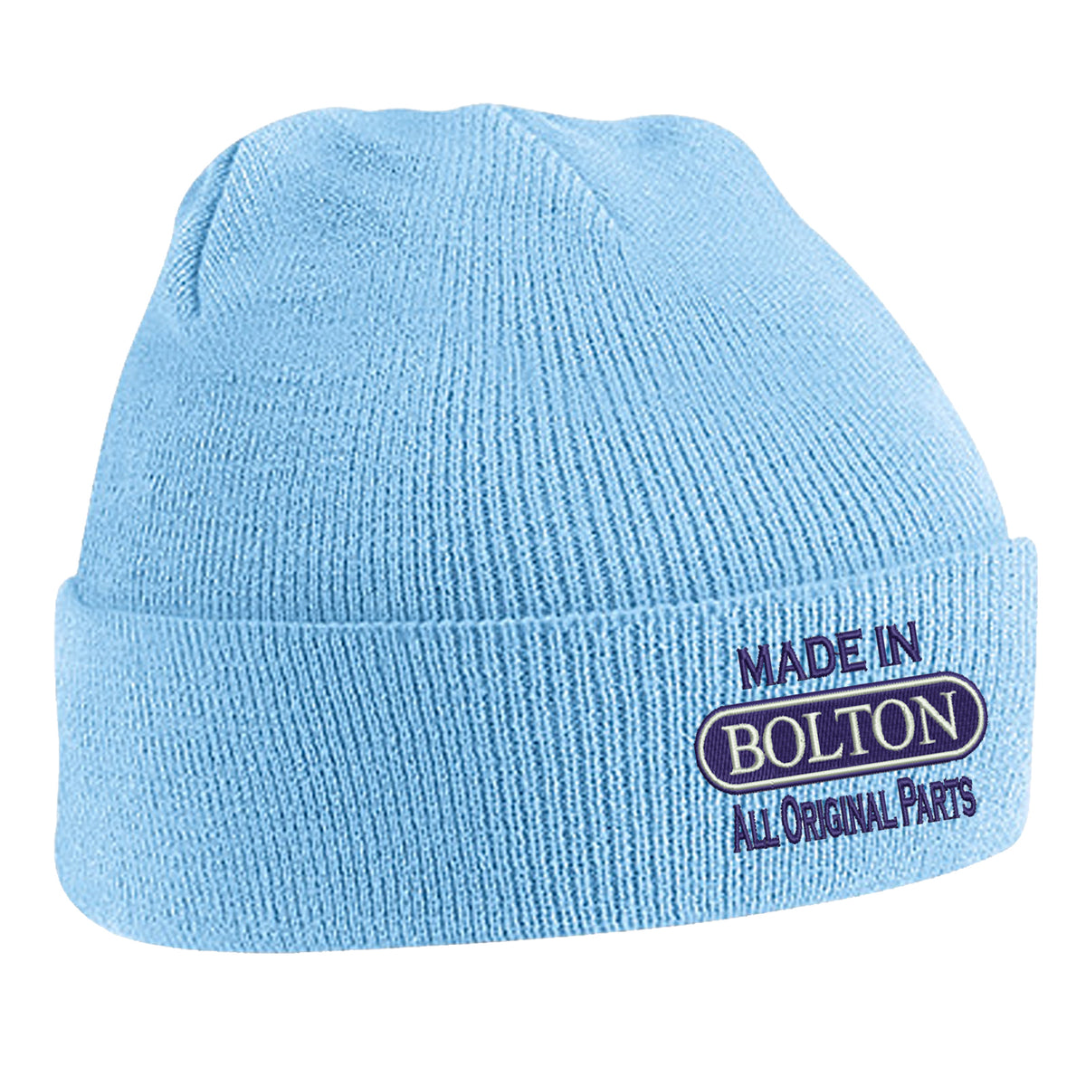 Made in Bolton All Original Parts Beanie Hat