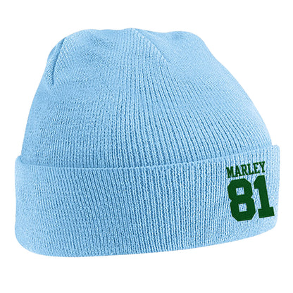 Bob Marley Football Beanie Hat 