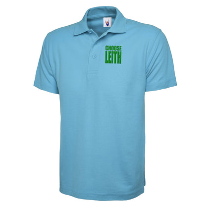 Hibs FC Choose Leith Football Polo Shirt