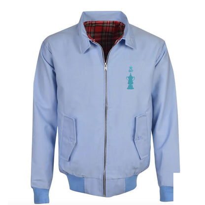 Retro Coventry FA Cup Winners Embroidered Classic Harrington Jacket