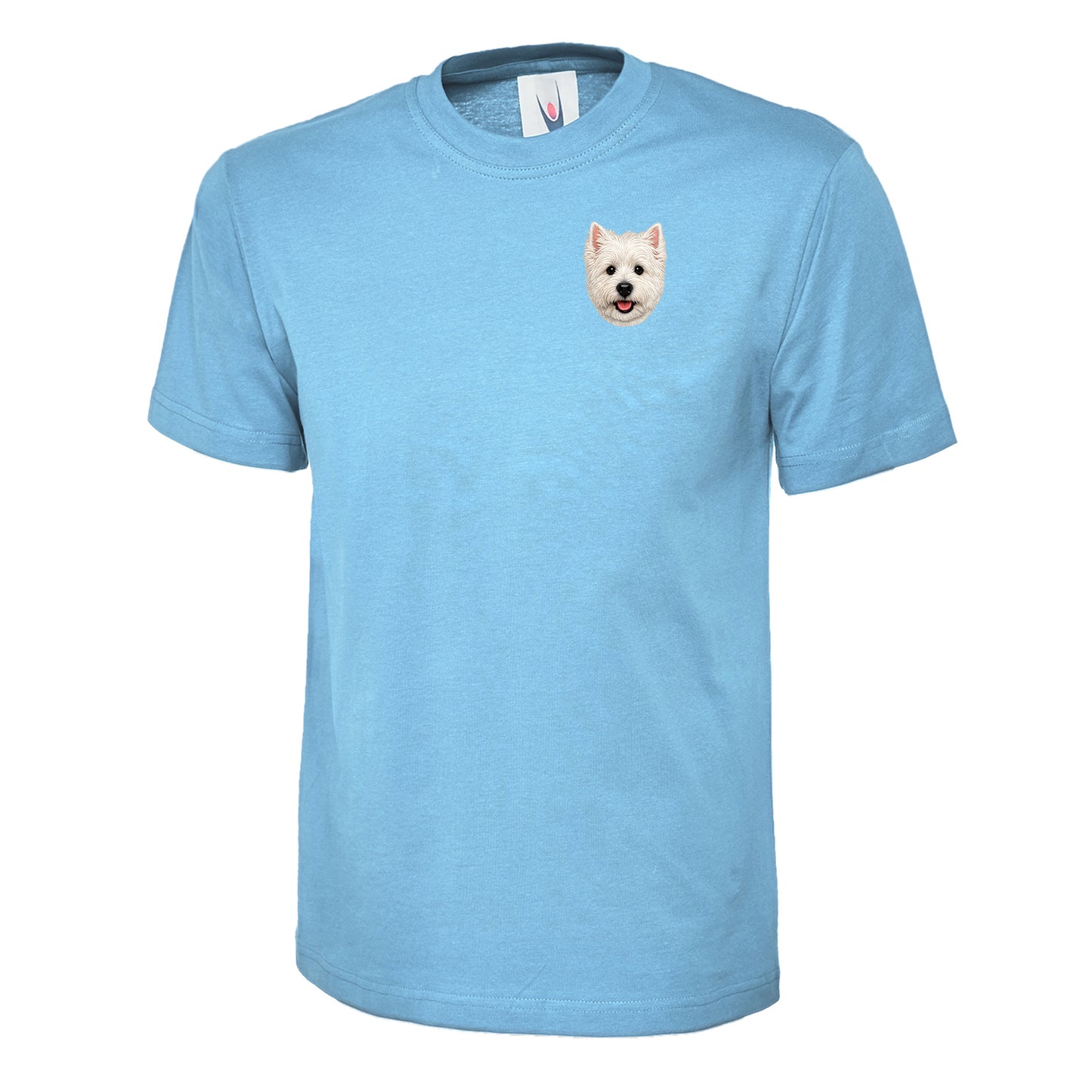 Childs Westie Dog Face Shirt 