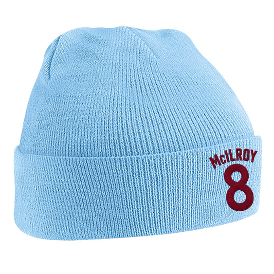 Jimmy McIlroy Burnley Football Beanie Hat 