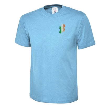 Ireland Flag Map Embroidered Children's T-Shirt
