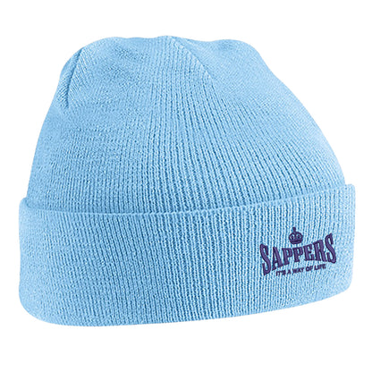Sappers It's a Way of Life Embroidered Beanie Hat