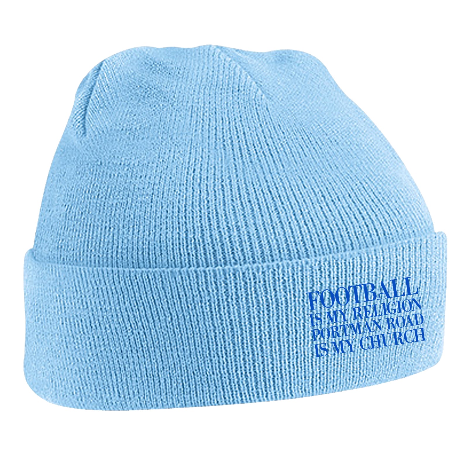 Ipswich Town Portman Road Beanie Hat