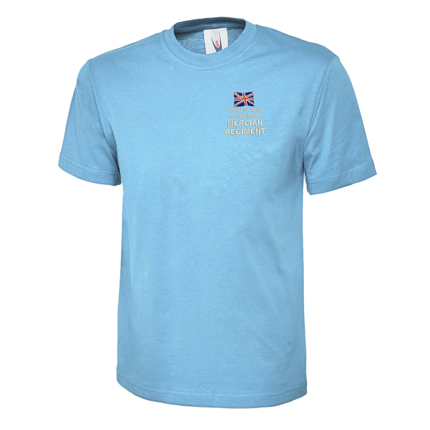 Proud to Have Served in The Mercian Regiment Embroidered Children's T-Shirt