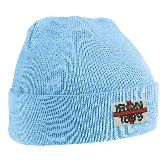 Iron 1899 Flag of England Beanie Hat