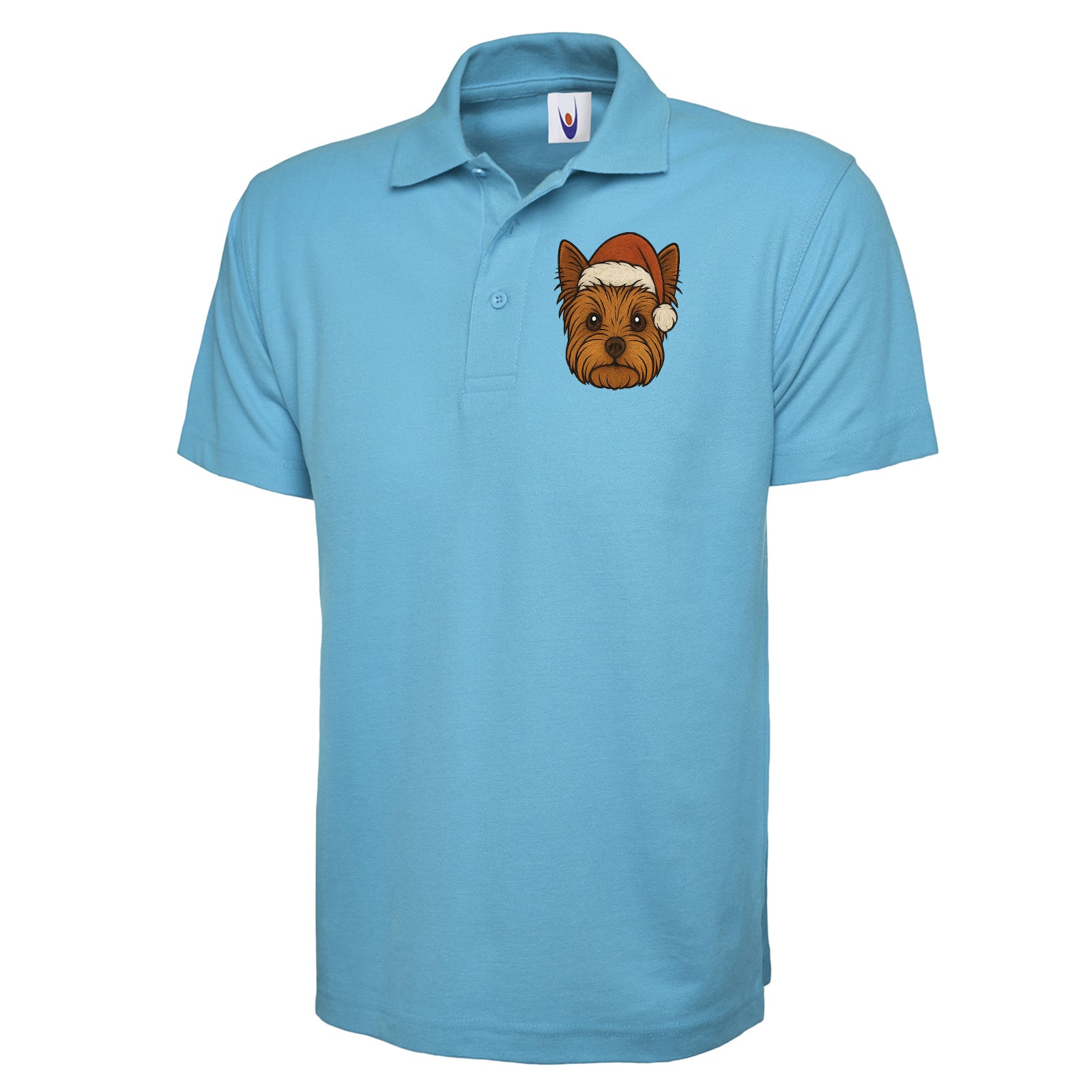 Yorkshire Terrier Christmas Polo Shirt