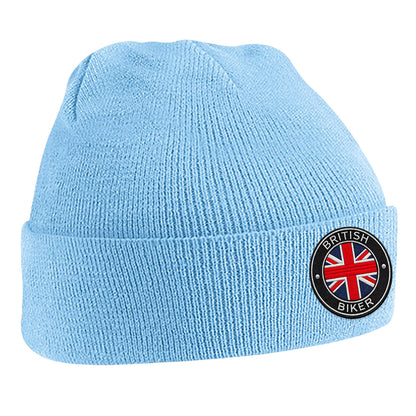 British Biker Beanie Hat 