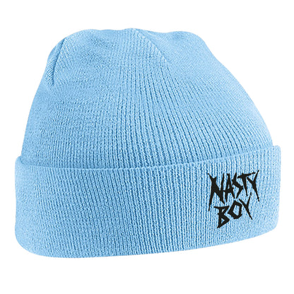 Nasty Boy Embroidered Beanie Hat