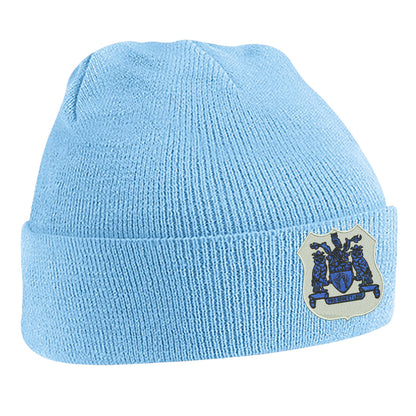 Retro Leeds 1950s Embroidered Beanie Hat